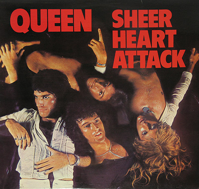 QUEEN - Sheer Heart Attack  album front cover vinyl record